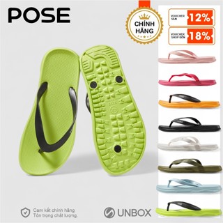 [BÁN CHẠY] Dép kẹp POSE P3246801 đi biển mùa hè  chống trượt nam nữ nhiều màu chất liệu EVA cao cấp