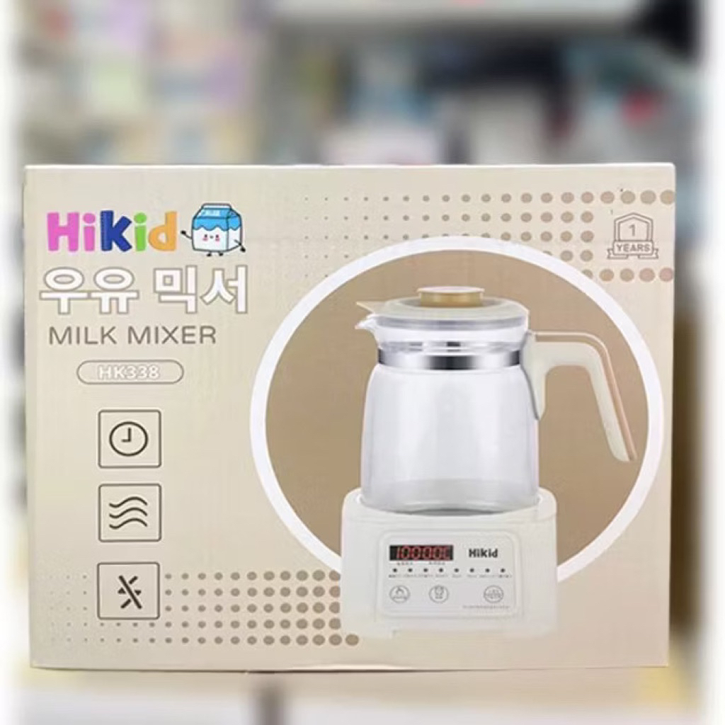 Ấm đun nước pha sữa giữ nhiệt HIKID an toàn cho bé