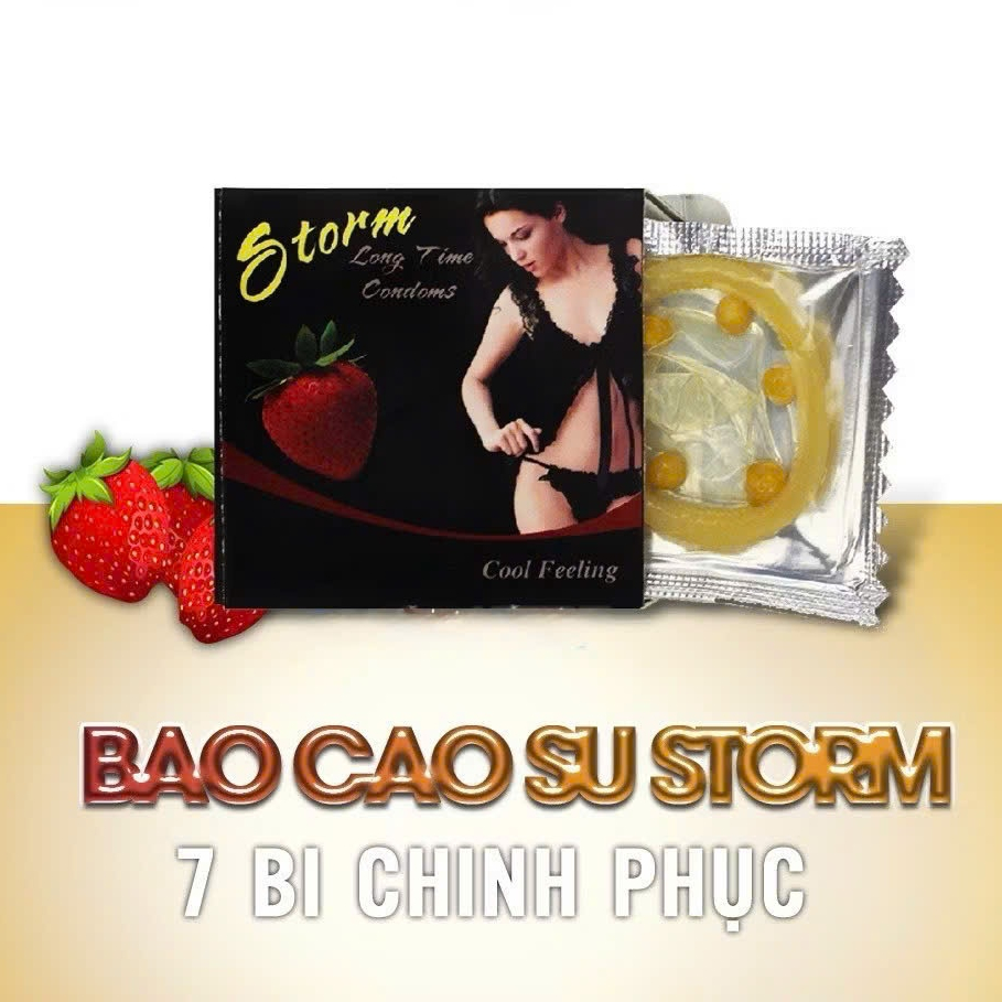 Bao cao su storm 7 bi (1 cái)