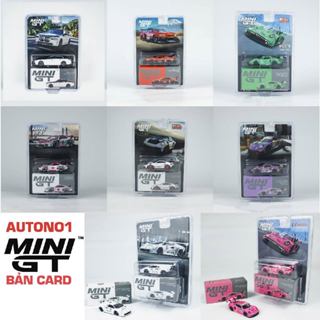 Tổng hợp mô hình xe bản card xe bằng kim loại tỉ lệ 1:64 Minigt MGT