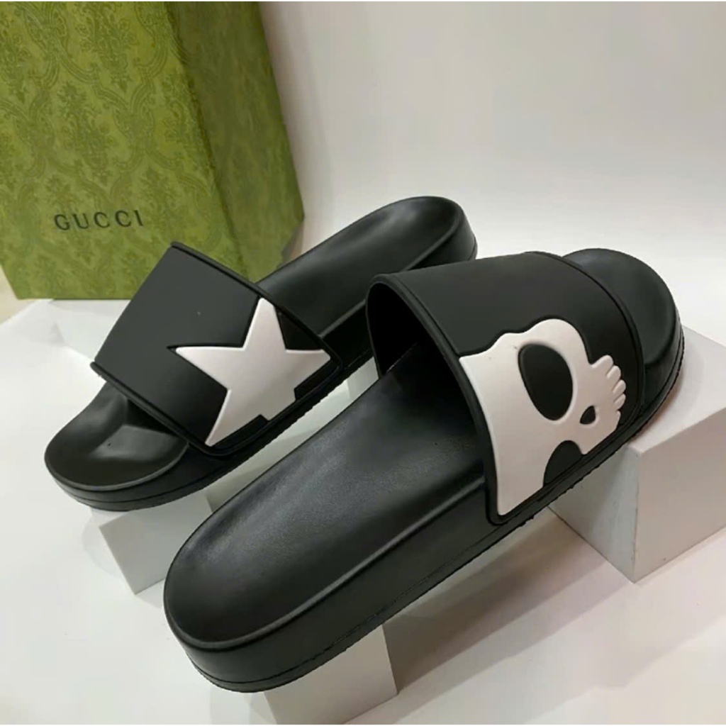 DÉP LÊ NAM NỮ PHỐI ÔNG SAO VÀ HÌNH SIÊU CHẤT, DÉP QUAI NGANG CHỐNG TRƠN TRƯỢT HOTTREND