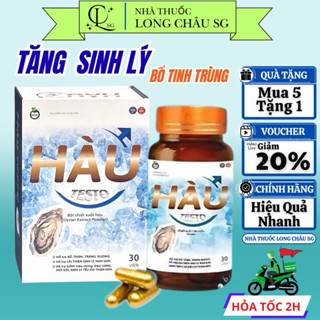  Viên Uống Tinh Chất Hàu Biển TESTO  – Bổ Tinh Trùng Bổ Thận Tráng Dương Cải Thiện Sinh Lý 30 Viên 