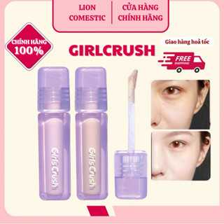 (Order 00,06)[GIRLS CRUSH] Kem Làm Sáng Che Khuyết Điểm Girls Crush Matte Velvet Concealer Mỏng Mịn 8g