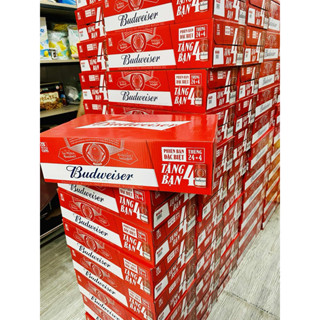 [#BUDWEISER_PHIÊN_BẢN_ĐẶC_BIỆT] [THÙNG 2️⃣4️⃣ + 4️⃣ LON MINI BIA Budweiser #250ml]