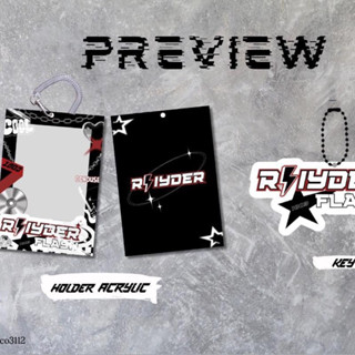 HOLDER ACRYLIC VER 1 ATSH (Rhyder, Captain, Quang Hùng, Negav, Dương Domic, Hieuthuhai, Negav,...)