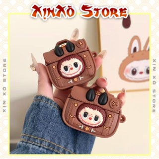 Vỏ ốp Airpod 1 2 3 4 Pro Pro 2 Túi LABUBU kèm móc khóa Case Airpod Silicon dễ thương - XỊN XÒ Store