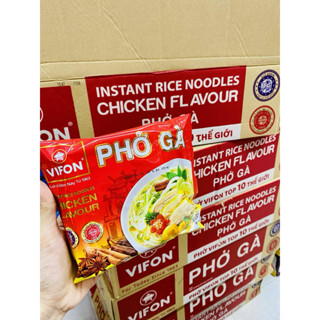 [THÙNG 30 GÓI] PHỞ VIFON HƯƠNG VỊ PHỞ GÀ & PHỞ BÒ SIÊU NGON