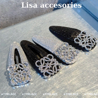 Kẹp tóc mái đính đá bling siêu sáng, kẹp tóc mái bên hông phụ kiện tóc nữ sang chảnh thời trang 29C