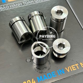  Ốc Cảm Biến Senso Oxy AFR Inox304 CNC Canh Dyno  Hàn Vào Cổ Pô  Cho Các Dòng Xe 