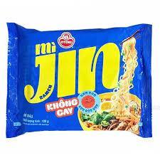 Lốc 5 gói MÌ JIN CAY 120G Otoki V10703, mì jin cay Ottogi, mì Jin không cay Otoki gói 120 g V10704