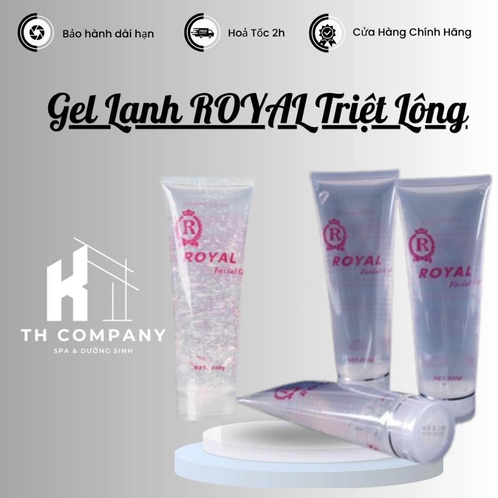 Gel Lạnh Royal Dùng Cho Máy Nâng cơ, Hifu, Máy Triệt Lông, Máy RF...