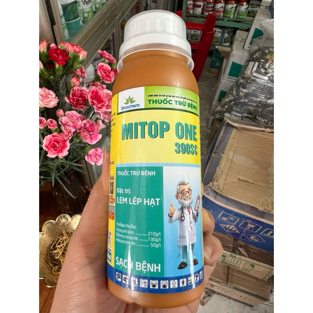 MITOP ONE 390SC chai 240ml đặc tri lem lép hạt sạch bênh