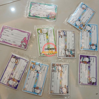 Combo 120 Chiếc Nhãn Vở Có Keo Dính