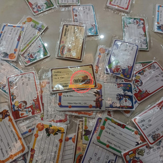 Combo 120 Chiếc Nhãn Vở Có Keo Dính