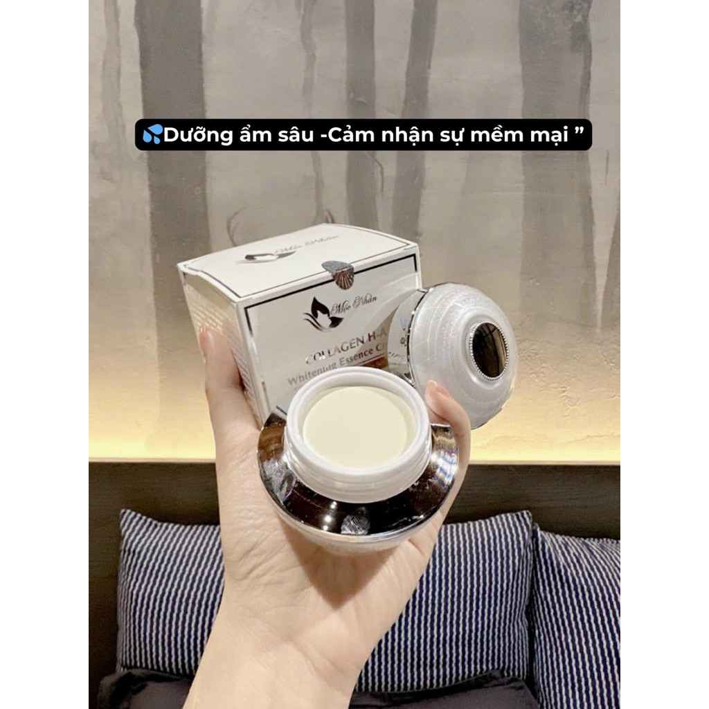 Kem Collagen HA Mộc Nhân Dưỡng Trắng da, mờ nám tàn nhang