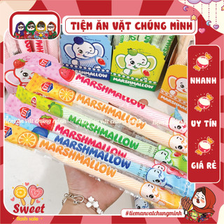  Combo Kẹo Bông Gòn Marshmallow có nhân Doten  Thanh 13g  hương trái cây 