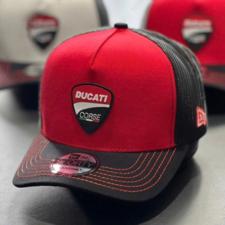  Nón kết mũ lưỡi trai Ducati vải kaki phối lưới form chuẩn thời trang đường phố siêu đẹp 