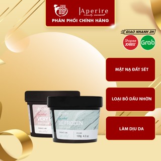 Mặt nạ đất sét cải thiện lỗ chân lông, kiểm soát dầu, làm dịu da Aperire Spa Relief Pore Mask 120g