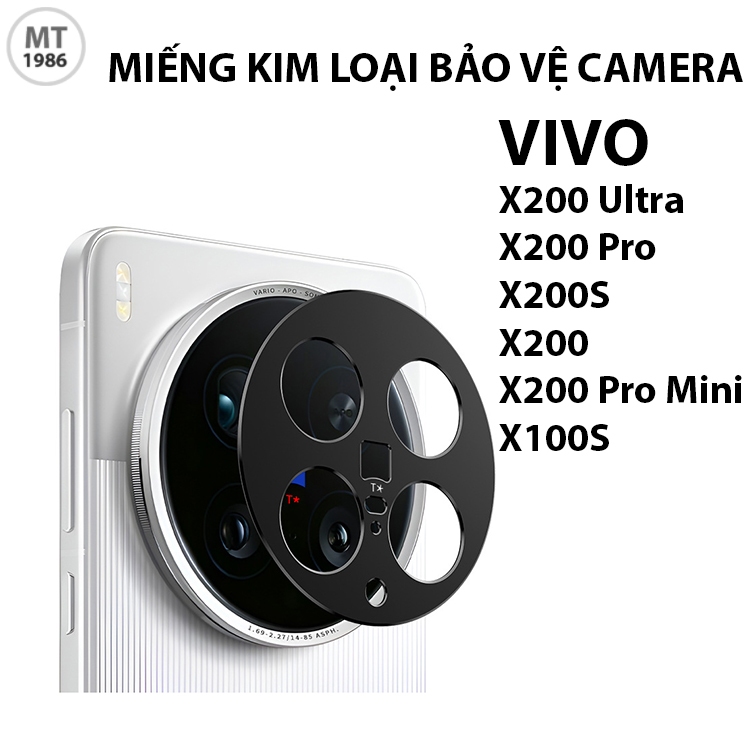 Miếng Kim Loại Bảo Vệ Camera Vivo X200 Pro Mini/ X200/ X200 ULTRA/ X200 Pro X200S Vivo X300 ULTRA/ X
