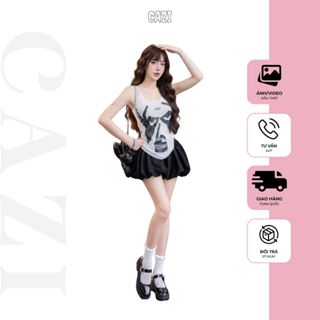 Cazi Squash Sooc - quần bồng cạp chéo