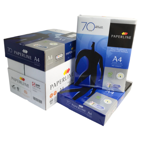 THÙNG 5 RAM- GIẤY A4 PAPERLINE 70 GSM