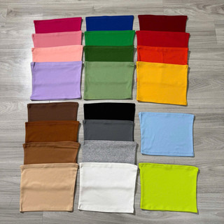 Áo ống trơn croptop vải thun borip