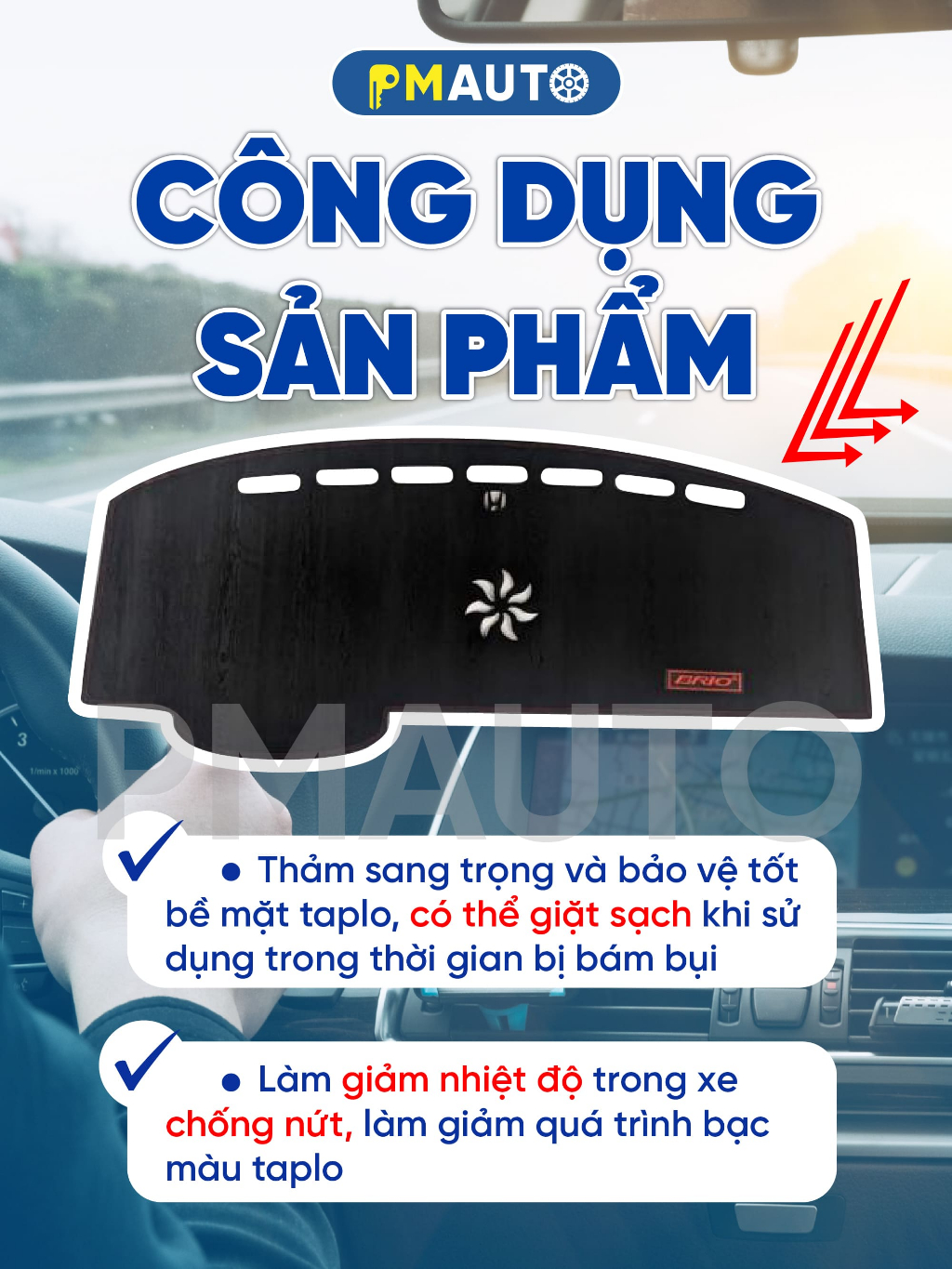 Thảm taplo ô tô Mitsubishi Xforce, Outlander, Lancer, Mirage, Attrage, Pajero,Triton, Xpander,Grandis, Jolie hàng loại 1