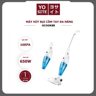 Máy hút bụi qcooker máy hút bụi gia đình siêu tiện dụng công suất 650w