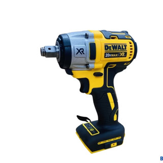 Thân Máy siết bulong Dewalt  chân pin phổ thông 4 cm, lực siết 380 Nm, động cơ không chổi than