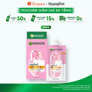 Kem Dưỡng Garnier Skin Naturals Sakura Glow Hyaluron SPF30PA++ 7 ml (6 gói)