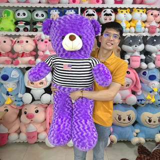 Gấu Bông Teddy Khổ Vải 1M2 Cao 1M