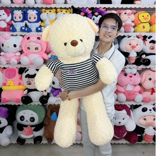 Gấu Bông Teddy Khổ Vải 1M2 Cao 1M