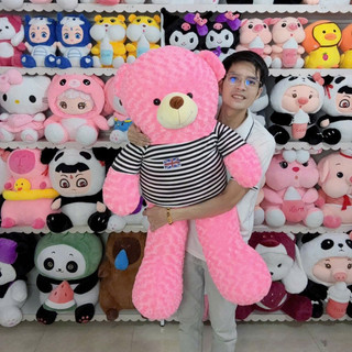 Gấu Bông Teddy Khổ Vải 1M2 Cao 1M