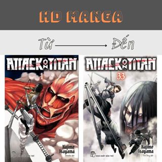 Truyện tranh - Attack On Titan - Tập 7 12 15 18 19 20 21 24 25 26 27 28 29 30 31 32 33 34 - NXB Trẻ