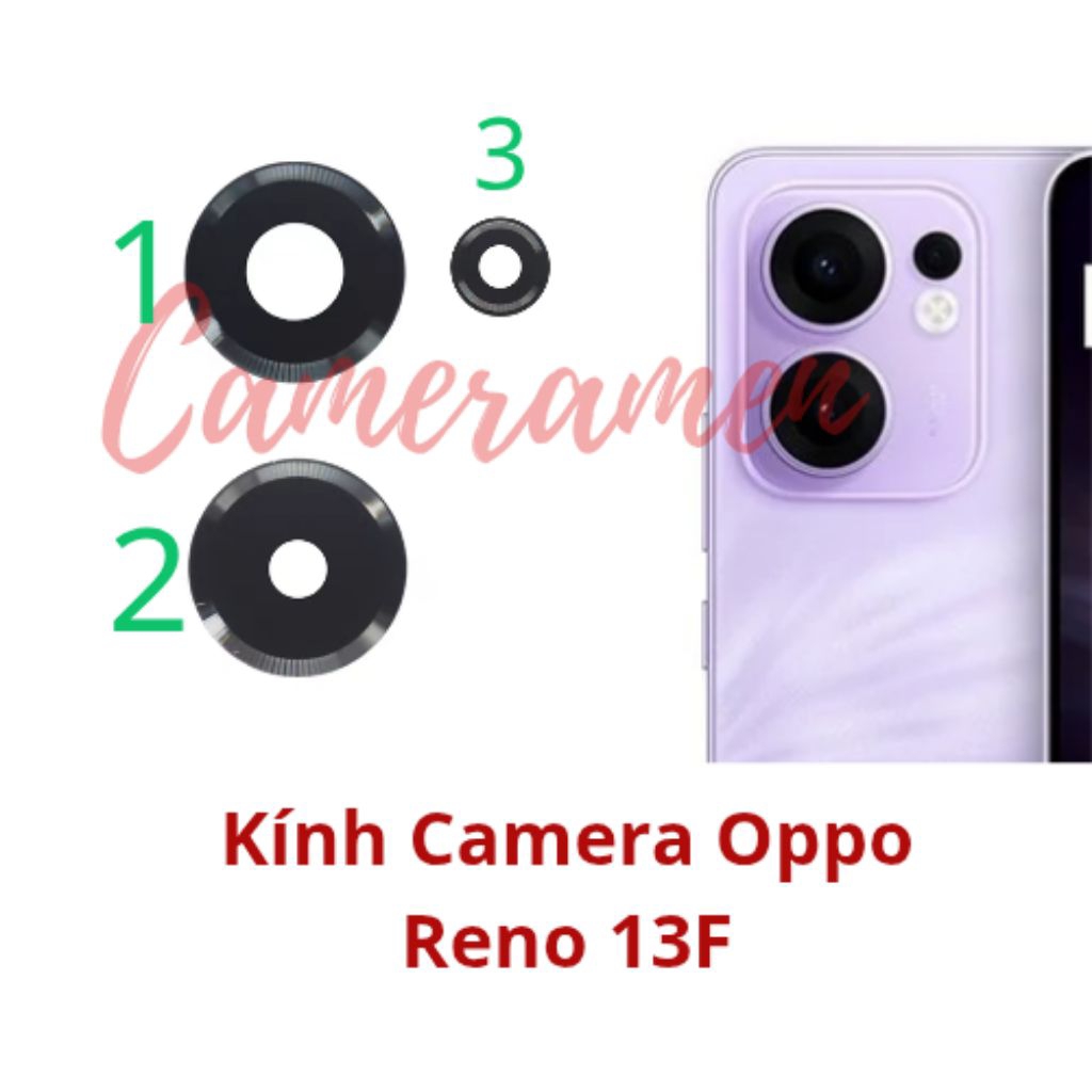 Kính Camera Oppo Reno 13F / Reno 13 F / Reno13F