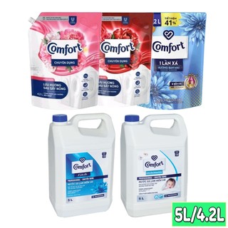  Nước xả làm mềm vải Comfort can túi lớn tiết kiệm 