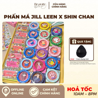 [HỎA TỐC] Phấn Má Hồng JILL LEEN x Shin Chan Lì Mịn Tự Nhiên Lên Màu Tốt (17 Màu)