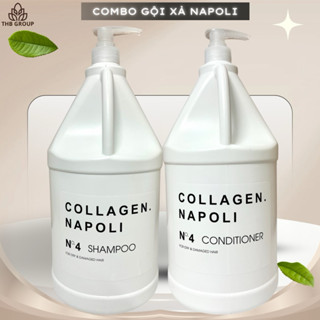 Dầu gội can (xả can)5 lít colagen napoli mềm mượt đặc nhiều bọt(trọng lượng 4kg)
