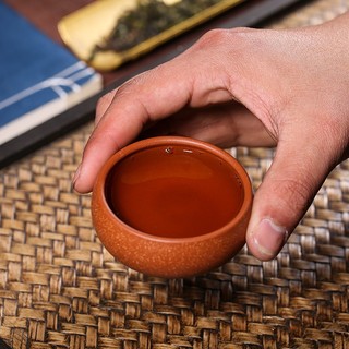 Chén Tử Sa Nghi Hưng Dùng Thưởng Trà Dung Tích 60 ml (Nguyên Khoáng Huyết Long Sa)