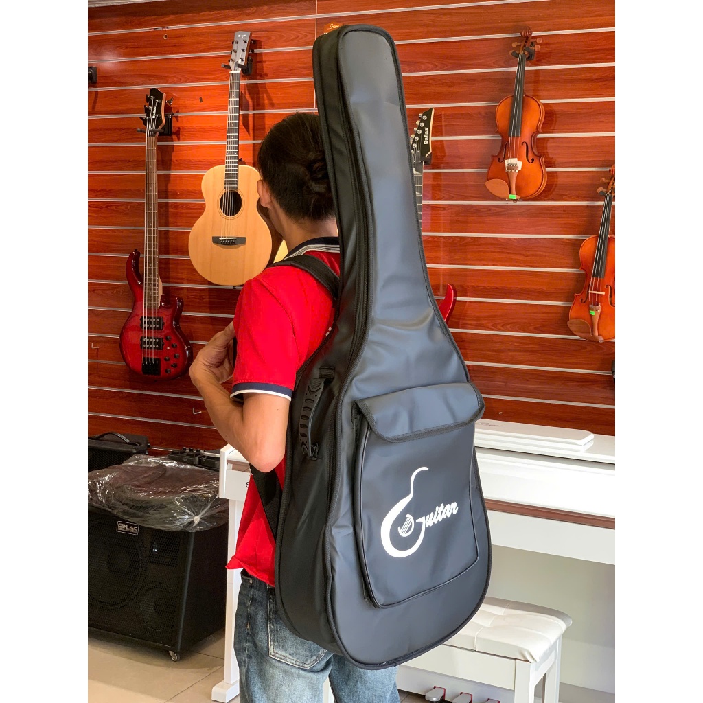 Bao đựng đàn guitar 3 lớp da