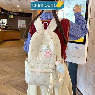  Balo nữ xinh xắn đi học đi làm chất liệu mềm mại cao cấp thời trang hàn quốc nhiều ngăn chống nước CX186 
