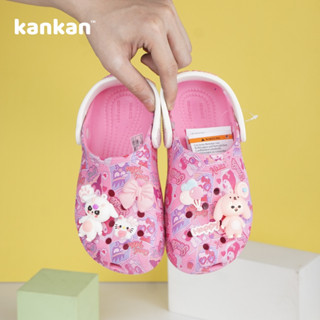 [Bản Cao Cấp] Sục Cross BabyThree Loopy Cho Bé Gái KanKanStore Dép Sục Trẻ Em Kuromi Elsa KA29