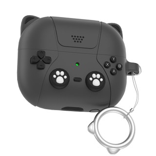 Bao Case Ốp Kiểu Tay Cầm Game Tai Mèo cho Samsung Galaxy Buds 3 / Buds 3 Pro / Buds 3 FE