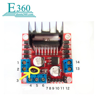 Module Điều Khiển Động Cơ L298N