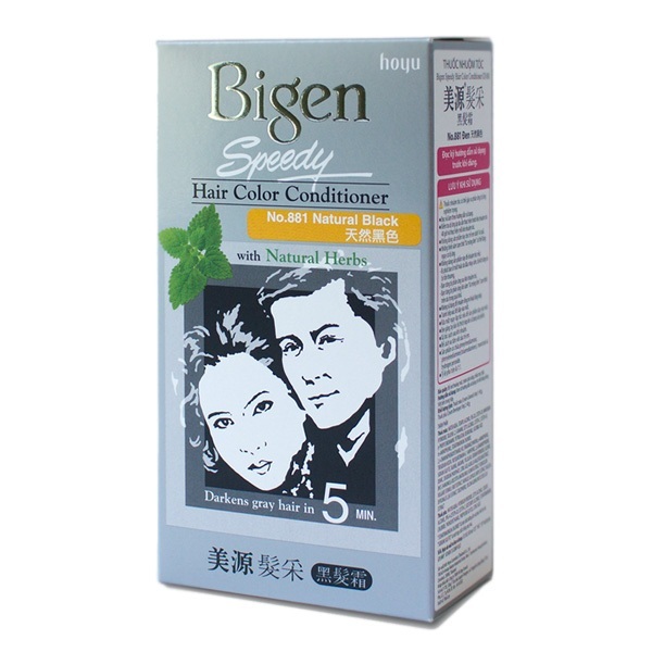 Thuốc nhuộm tóc Bigen speedy( Phủ bạc 100%)