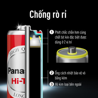 Pin AA Panasonic R6DT - 2 viên