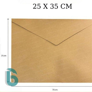 [BAO THƯ A4] Bao thư kraft nắp chéo vintage 25x35cm chất liệu kraft Nhật phong cách cổ điển, thân thiện môi trường