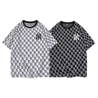  Áo Thun Tay Lỡ Dáng Xuông Hình In Caro Phong Cách Thể Thao Thời Trang Zenkonu TOP NAM 269 