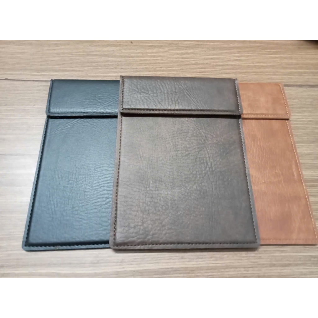 Kẹp bill, kẹp hóa đơn, Bìa tính tiền da cao cấp có nam châm hít khổ A5