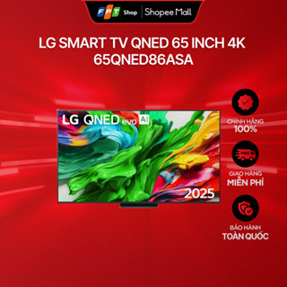 [Tặng thêm 1 năm bảo hành] LG Smart Tivi QNED 65 inch 4K 65QNED86ASA [Chính hãng]